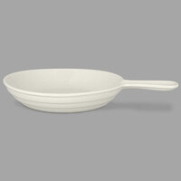 RAK Porcelain CFPN12WH Chef's Fusion 5 oz. Sand White Porcelain Frying Pan - 12/Case