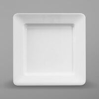 Elite Global Solutions B12-W Stratus 12 inch x 12 inch White Square Melamine Plate