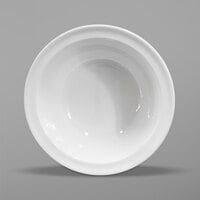Elite Global Solutions B534B-W Simplicity 13 oz. White Round Melamine Bowl - 12/Case