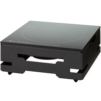 Rosseto SM337 Multi-Chef Black Single Countertop Induction Heater - 120V, 650W
