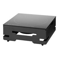 Rosseto SM381 Multi-Chef Black Single Countertop Induction Heater - 120V, 650W