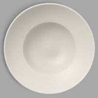 RAK Porcelain NFCLXD23WH Neo Fusion 9 1/16 inch Sand White Porcelain Extra Deep Plate - 6/Case