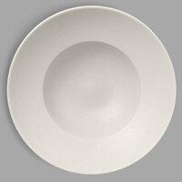 RAK Porcelain NFCLXD26WH Neo Fusion 10 1/4 inch Sand White Porcelain Extra Deep Plate - 6/Case