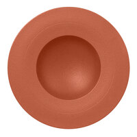 RAK Porcelain NFGDDP23BW Neo Fusion 9 1/16" Terra Brown Porcelain Deep Plate - 6/Case