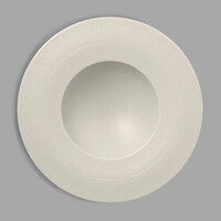 RAK Porcelain NFGDDP23WH Neo Fusion 9 1/16" Sand White Porcelain Deep Plate - 6/Case