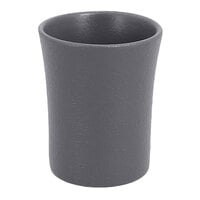 RAK Porcelain NFSPCU09GY Neo Fusion 3.1 oz. Stone Gray Porcelain Cup - 12/Case