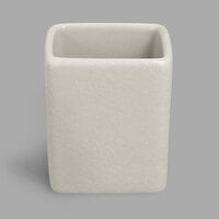RAK Porcelain NFOPSD01WH Neo Fusion 3.1 oz. Sand White Stackable Porcelain Ramekin - 12/Case