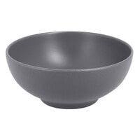 RAK Porcelain NFOPNB15GY Neo Fusion 21.3 oz. Stone Gray Porcelain Bowl - 6/Case