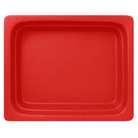 RAK Porcelain NFBU1.2BR Neo Fusion 12 13/16 inch x 10 7/16 inch Ember Red Porcelain Gastronorm Pan - 2/Case