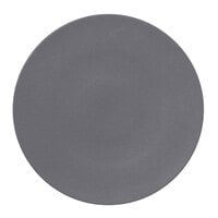 RAK Porcelain NFSPCP29GY Neo Fusion 11 3/8" Stone Gray Porcelain Flat Plate - 6/Case