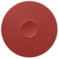 RAK Porcelain NFMRFP30DR Neo Fusion 11 13/16" Magma Dark Red Porcelain Plate - 6/Case