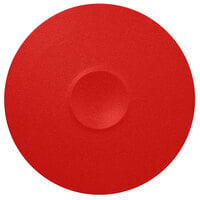 RAK Porcelain NFMRFP30BR Neo Fusion 11 13/16" Ember Red Porcelain Plate - 6/Case