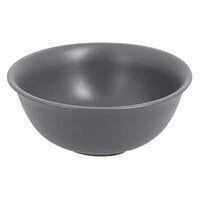 RAK Porcelain NFNNRB16GY Neo Fusion 19.6 oz. Stone Gray Porcelain Bowl - 12/Case