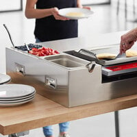 Avantco 54-Piece Deluxe Induction Made-To-Order Pancake Station