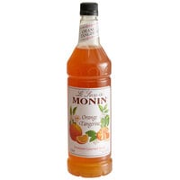 Monin Premium Orange Tangerine Flavoring Syrup 1 Liter