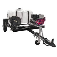Simpson IB-95003 49-State Compliant Trailer Pressure Washer with Honda Engine and 150 Gallon Water Tank - 4200 PSI; 4.0 GPM