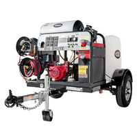 Simpson IB-95005 49-State Compliant Trailer Pressure Washer with Honda Engine, 200 Gallon Water Tank, and 12V Battery Included - 4000 PSI; 4.0 GPM