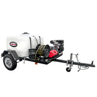 Simpson IB-95004 Trailer Pressure Washer with Vanguard Engine and 150 Gallon Water Tank - 4200 PSI; 4.0 GPM