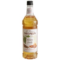 Monin Premium Hickory Smoke Flavoring Syrup 1 Liter