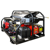 Simpson 65110 Super Brute Hot Water Pressure Washer with Vanguard Engine and 50' Hose - 3500 PSI; 5.5 GPM