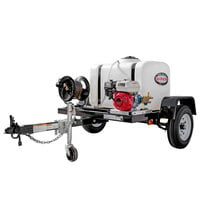 Simpson 1A-95000 Trailer Pressure Washer with Honda Engine and 100 Gallon Water Tank - 3200 PSI; 2.8 GPM
