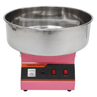 Benchmark USA 81011A Zephyr Cotton Candy Machine with 21 inch Stainless Steel Bowl - 120V, 900W