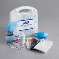 Purell® 3841-08-CLMS Body Fluid Spill Kit with Clamshell Case - 2/Case