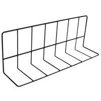 Elite Global Solutions W4616-B 16 inch x 4 inch x 6 inch Black Vinyl Coated Wire Divider
