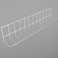 Elite Global Solutions W4624-W 24" x 4" x 6" White Vinyl Coated Wire Divider
