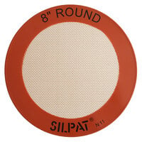 Sasa Demarle SILPAT® AH197-02 8 inch Round Silicone Non-Stick Baking Mat