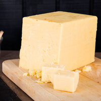 Old Quebec Vintage Cheddar 7 Years Aged Super Sharp Reserve Cheddar Cheese 5 lb. Solid Block - 2/Case