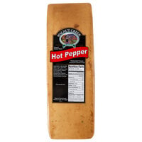 Walnut Creek Foods 2.5 lb. Smoked Hot Pepper Cheese - 4/Case