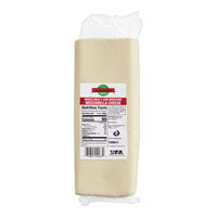 Whole Milk Mozzarella Cheese 6 lb. Solid Block - 8/Case