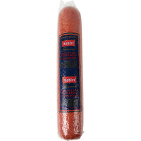 Kohler 4 lb. Gourmet Deli Style Slicing Pepperoni Stick   - 3/Case