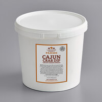 Lancaster County Farms 5 lb. Cajun Crab Dip Cream Cheese Spread - 2/Case