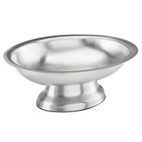 Focus Hospitality Pewter Veil Collection Brushed Stainless Pedestal Soap Dish