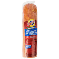 Hatfield 3 lb. Fully Cooked Canadian Brand Ham - 3/Case