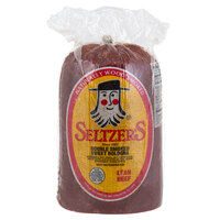 Seltzer's Lebanon Bologna Double Smoked Sweet Bologna 4.5 lb. Half - 2/Case