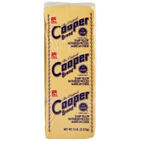 Cooper® Cheese CV 5 lb. Sharp Yellow American Cheese - 6/Case