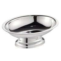 Focus Hospitality Basic Collection Polished Stainless Steel Pedestal Soap Dish