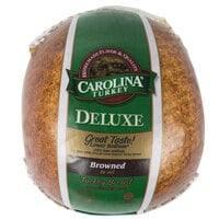 Carolina Turkey Deluxe 9 lb. Oil Brazed Skinless Turkey Breast - 2/Case