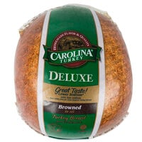 Carolina Turkey Deluxe 9 lb. Oil Brazed Skinless Turkey Breast - 2/Case