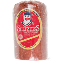 Seltzer's Lebanon Bologna 4.5 lb. Original Bologna - 2/Case