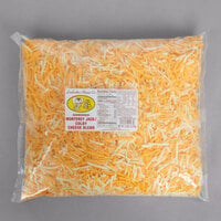 Laubscher 5 lb. Bag Feather Shredded Colby Jack Cheese Blend - 4/Case