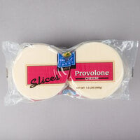Great Lakes Cheese 1.5 lb. Provolone Cheese Slices - 6/Case