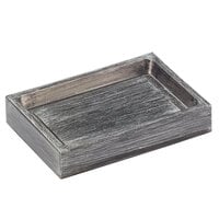 Focus Hospitality Parker Collection Hand-Painted Brushed Metal Finish Soap Dish