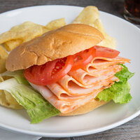 Freda Deli Meats 6 lb. Fully Cooked Buffalo Style Chicken Breast - 2/Case