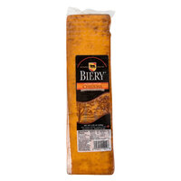 Biery 2.25 lb. Hickory Smoked Cheddar Cheese - 4/Case