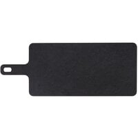 Epicurean 429-197502 19 inch x 7 1/2 inch x 1/4 inch Slate Richlite Wood Fiber Cutting and Serving Board with 9 inch Handle