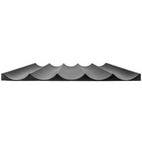 Black Plastic 5-Step Banana Riser - 46 3/4 inch x 35 3/8 inch